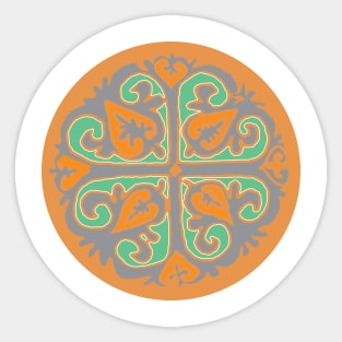 Medieval ornament Sticker